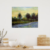 ヴィンセント・ヴァン・ゴッホのボイエル・ダルソン公園のレーン ポスター (キッチン)