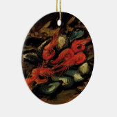 ヴィンセント・ヴァン・ゴッホのムール貝とエビ セラミックオーナメント (右)