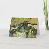 ヴィンセント・ヴァン・ゴッホのヨルグスの苔屋根の小屋 カード (正面)