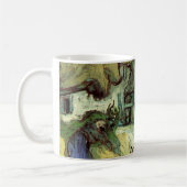 ヴィンセント・ヴァン・ゴッホのヨルグスの茅葺き小屋 コーヒーマグカップ (左)