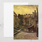 ヴィンセント・ヴァン・ゴッホの古い家の裏庭 (正面/裏面)