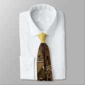 ヴィンセント・ヴァン・ゴッホの古い家の裏庭 ネクタイ (タイ)