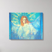 ヴィンセント・ヴァン・ゴッホの天使の半身像 キャンバスプリント (正面)