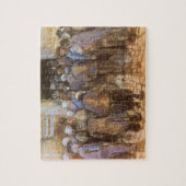 ヴィンセント・ヴァン・ゴッホの宝くじ事務所 (貧しさと金) ジグソーパズル (縦)