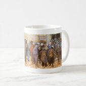 ヴィンセント・ヴァン・ゴッホの宝くじ当選者事務所 (貧困とお金) コーヒーマグカップ (正面右)