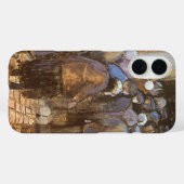 ヴィンセント・ヴァン・ゴッホの宝くじ当選者事務所 (貧困とお金) Case-Mate iPhoneケース (裏面 (横))