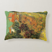 ヴィンセント・ヴァン・ゴッホの家の庭 アクセントクッション (裏面)