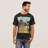 ヴィンセント・ヴァン・ゴッホの工場(1887) Tシャツ (正面フル)