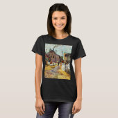 ヴィンセント・ヴァン・ゴッホの工場(1887) Tシャツ (正面フル)