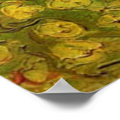 ヴィンセント・ヴァン・ゴッホの庭園のマルケライト・ガチェット ポスター (角)