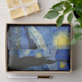 ヴィンセント・ヴァン・ゴッホの後の星空の夜 薄葉紙 (ギフト)