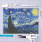 ヴィンセント・ヴァン・ゴッホの後の星空の夜 薄葉紙 (クラフト)