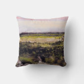 ヴィンセント・ヴァン・ゴッホの手押し車でヒース クッション (裏面)