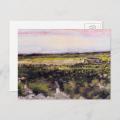 ヴィンセント・ヴァン・ゴッホの手押し車でヒース ポストカード (正面/裏面)