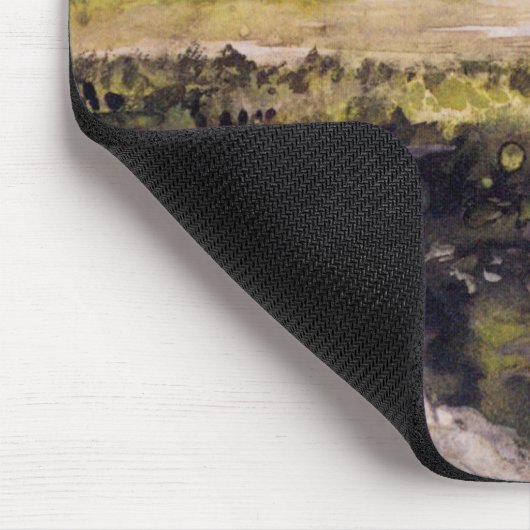 ヴィンセント・ヴァン・ゴッホの手推車のある荒野 マウスパッド (コーナー)