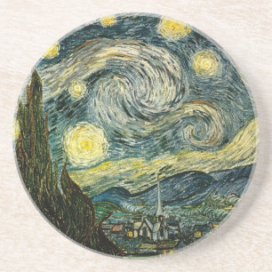 ヴィンセント・ヴァン・ゴッホの星の夜(1889年) コースター