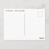 ヴィンセント・ヴァン・ゴッホの星空の夜のはがき ポストカード (裏面)