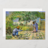 ヴィンセント・ヴァン・ゴッホの最初のステップ(ミレットの後) (正面/裏面)