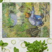 ヴィンセント・ヴァン・ゴッホの最初のステップ（ミレットの後） キッチンタオル (折り畳み)