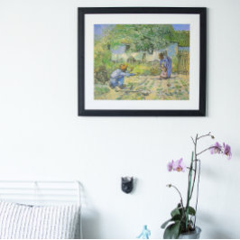 ヴィンセント・ヴァン・ゴッホの最初のステップ（ミレットの後） ポスター