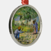 ヴィンセント・ヴァン・ゴッホの最初のステップ(ミレットの後) メタルオーナメント (右)