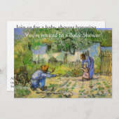 ヴィンセント・ヴァン・ゴッホの最初のステップ（ミレットの後） 招待状 (正面/裏面)