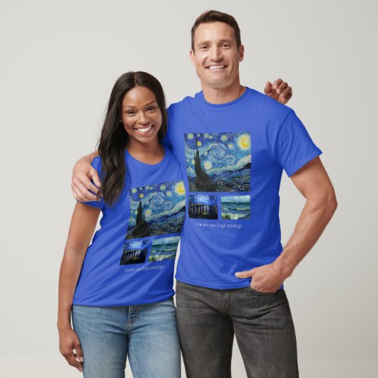 ヴィンセント・ヴァン・ゴッホの有名な絵画 Tシャツ (ユニセックス)