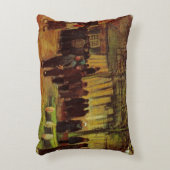 ヴィンセント・ヴァン・ゴッホの材木の販売 アクセントクッション (正面(垂直))