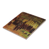 ヴィンセント・ヴァン・ゴッホの材木の販売 タイル (側面)