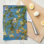 ヴィンセント・ヴァン・ゴッホの桜の木 キッチンタオル (四つ折り)