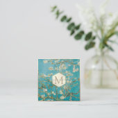 ヴィンセント・ヴァン・ゴッホの桜の花 スクエア名刺 (スタンド正面)