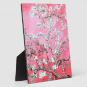 ヴィンセント・ヴァン・ゴッホの桜の花 ピンクと青 フォトプラーク (側面)