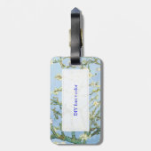 ヴィンセント・ヴァン・ゴッホの桜の花 ラゲッジタグ (裏面縦)