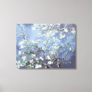 ヴィンセント・ヴァン・ゴッホの桜の花 - 鋼鉄の青 キャンバスプリント