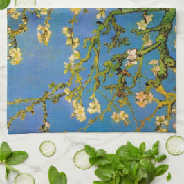 ヴィンセント・ヴァン・ゴッホの桜咲くアーモンドの木 キッチンタオル
