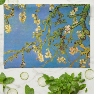 ヴィンセント・ヴァン・ゴッホの桜咲くアーモンドの木 キッチンタオル