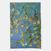 ヴィンセント・ヴァン・ゴッホの桜咲くアーモンドの木 キッチンタオル (縦)
