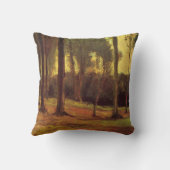 ヴィンセント・ヴァン・ゴッホの森の縁 クッション (裏面)