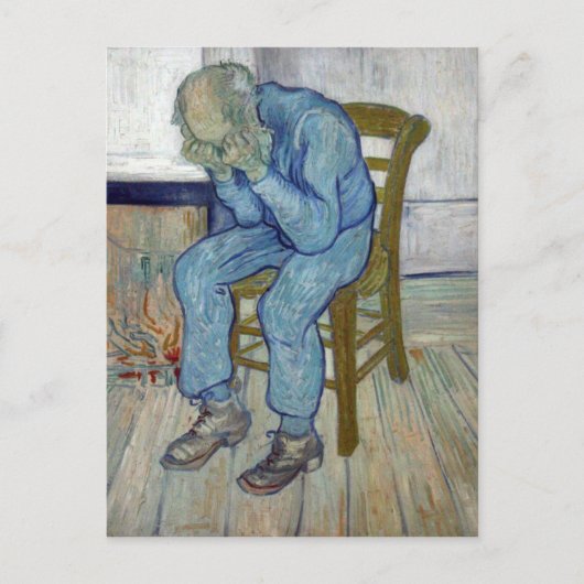 ヴィンセント・ヴァン・ゴッホの永遠の門で ポストカード (正面)