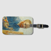 ヴィンセント・ヴァン・ゴッホの画家としての自画像 ラゲッジタグ (正面横)