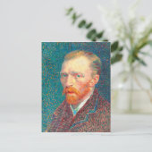 ヴィンセント・ヴァン・ゴッホの画家の自画像鮮やか ポストカード (スタンド正面)