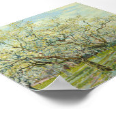 ヴィンセント・ヴァン・ゴッホの白い果樹園 ポスター (角)