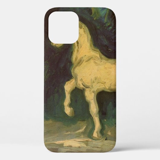 ヴィンセント・ヴァン・ゴッホの石膏の馬の置物 Case-Mate iPhoneケース (裏面)