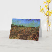 ヴィンセント・ヴァン・ゴッホの緑のブドウ畑 カード (黄色い花)