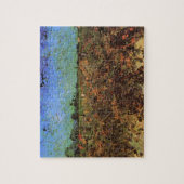 ヴィンセント・ヴァン・ゴッホの緑のブドウ畑 ジグソーパズル (縦)