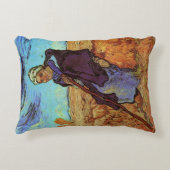 ヴィンセント・ヴァン・ゴッホの羊飼い(ミレーの後の)娘 アクセントクッション (正面)