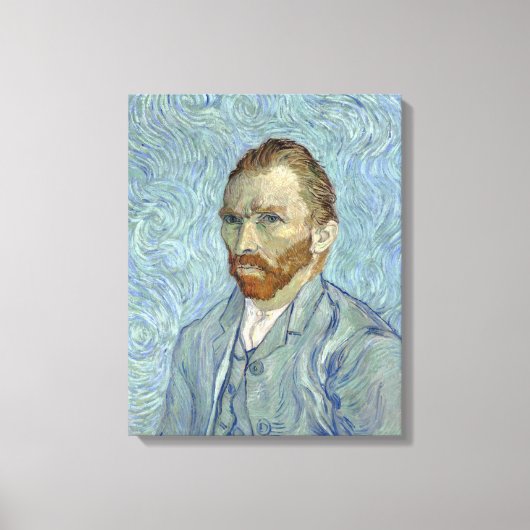 ヴィンセント・ヴァン・ゴッホの自画像 キャンバスプリント (正面)