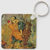 ヴィンセント・ヴァン・ゴッホの良いサマリア人 キーホルダー (裏面)