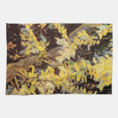 ヴィンセント・ヴァン・ゴッホの花咲くアカシアの枝 キッチンタオル (横)