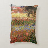 ヴィンセント・ヴァン・ゴッホの花咲く庭 アクセントクッション (裏面(縦))
